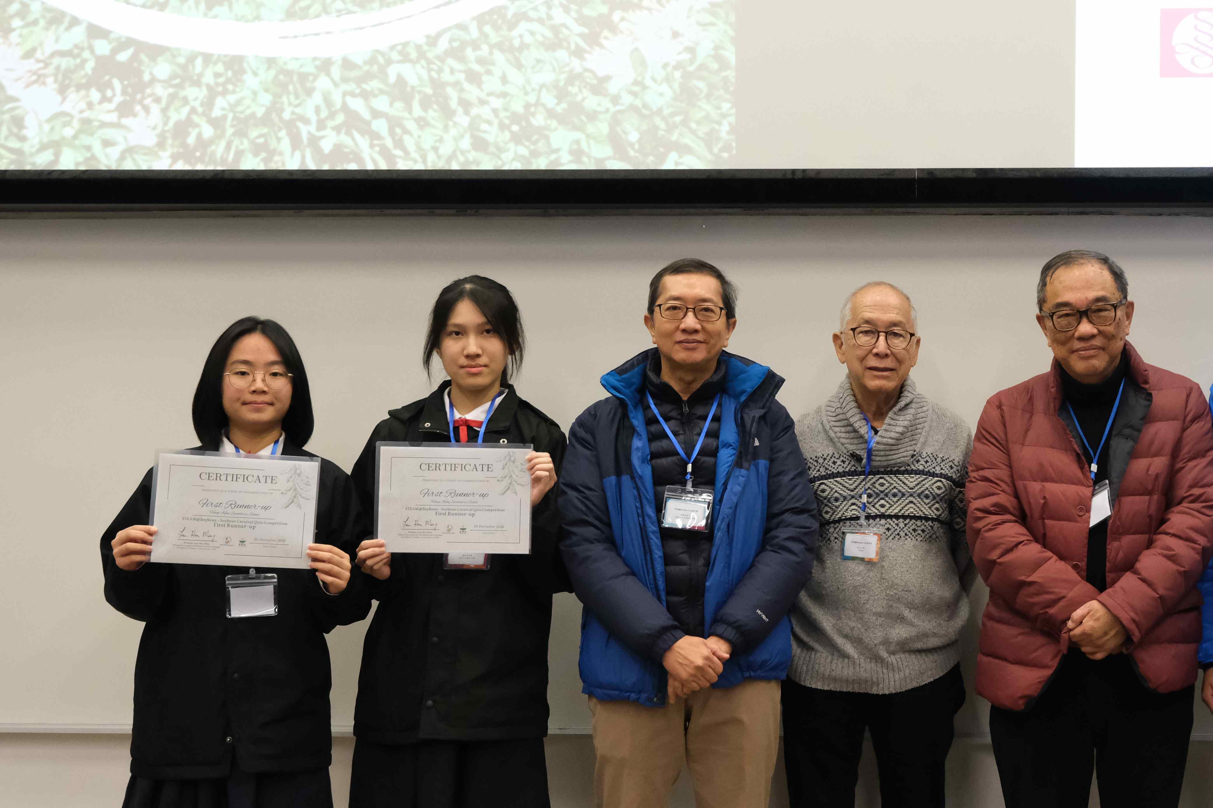 1st Runner-up in 2023-2024 STEAM @ Soybean Carnival Presentation Competition